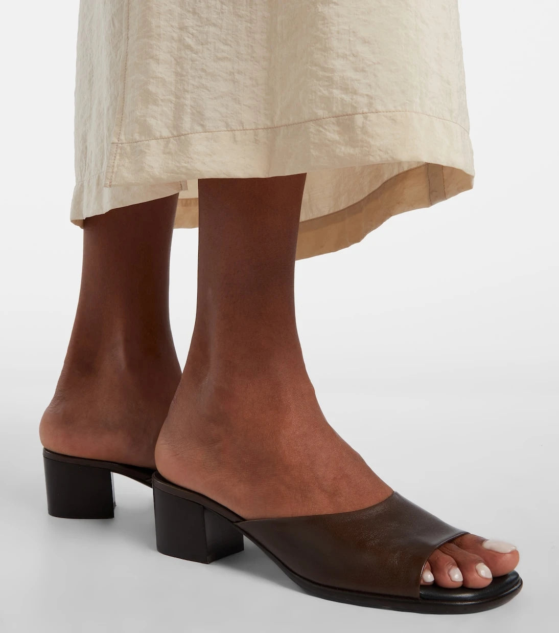 Lemaire - 55 leather mules