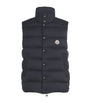 Moncler Black Down Tibb Padded Gilet