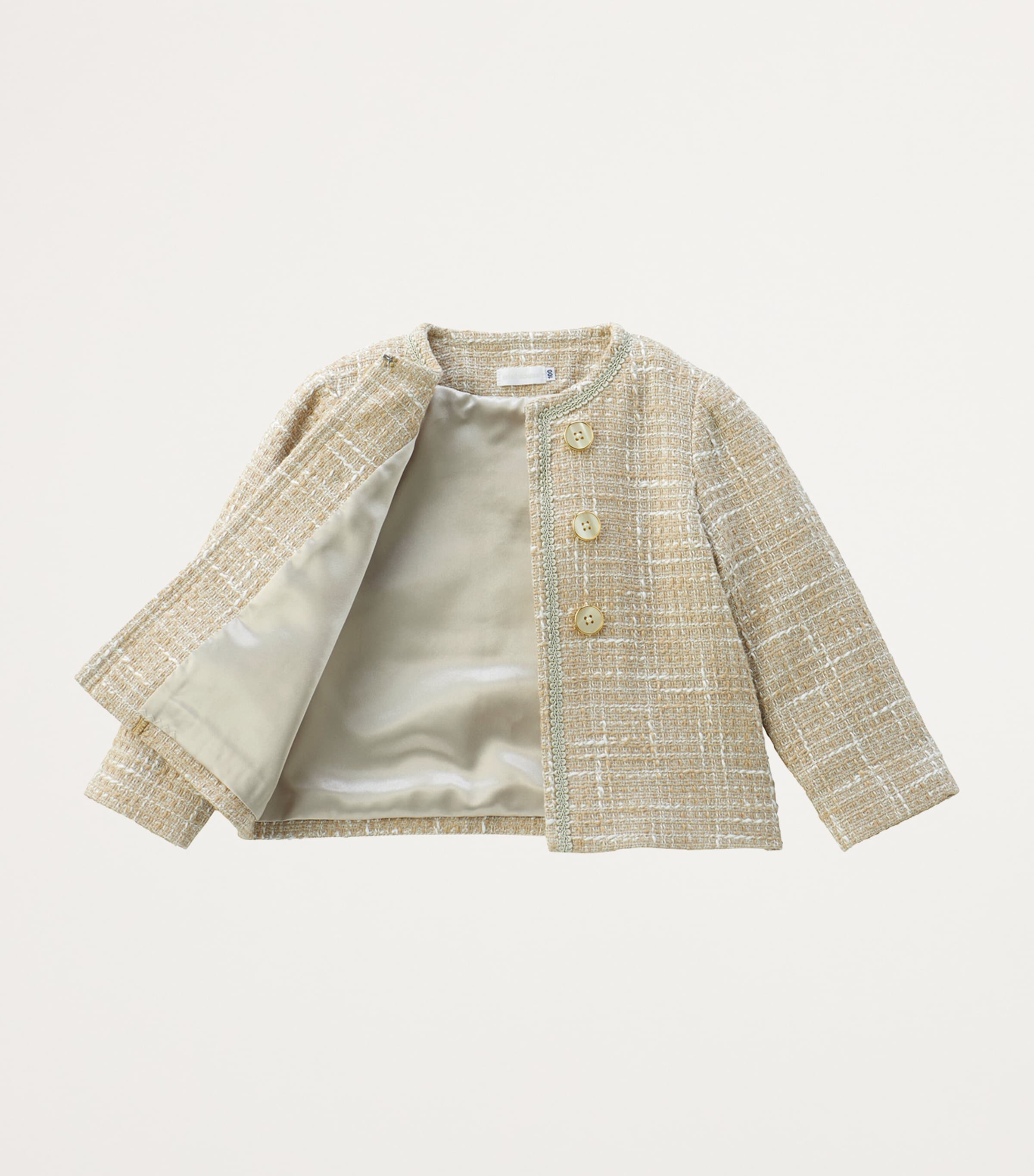 Miki House Tweed Jacket (3-9 Years)