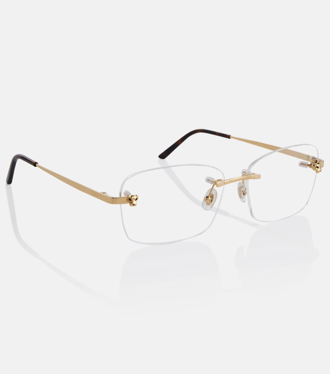 Cartier Eyewear Collection - Panthère de Cartier rectangular glasses