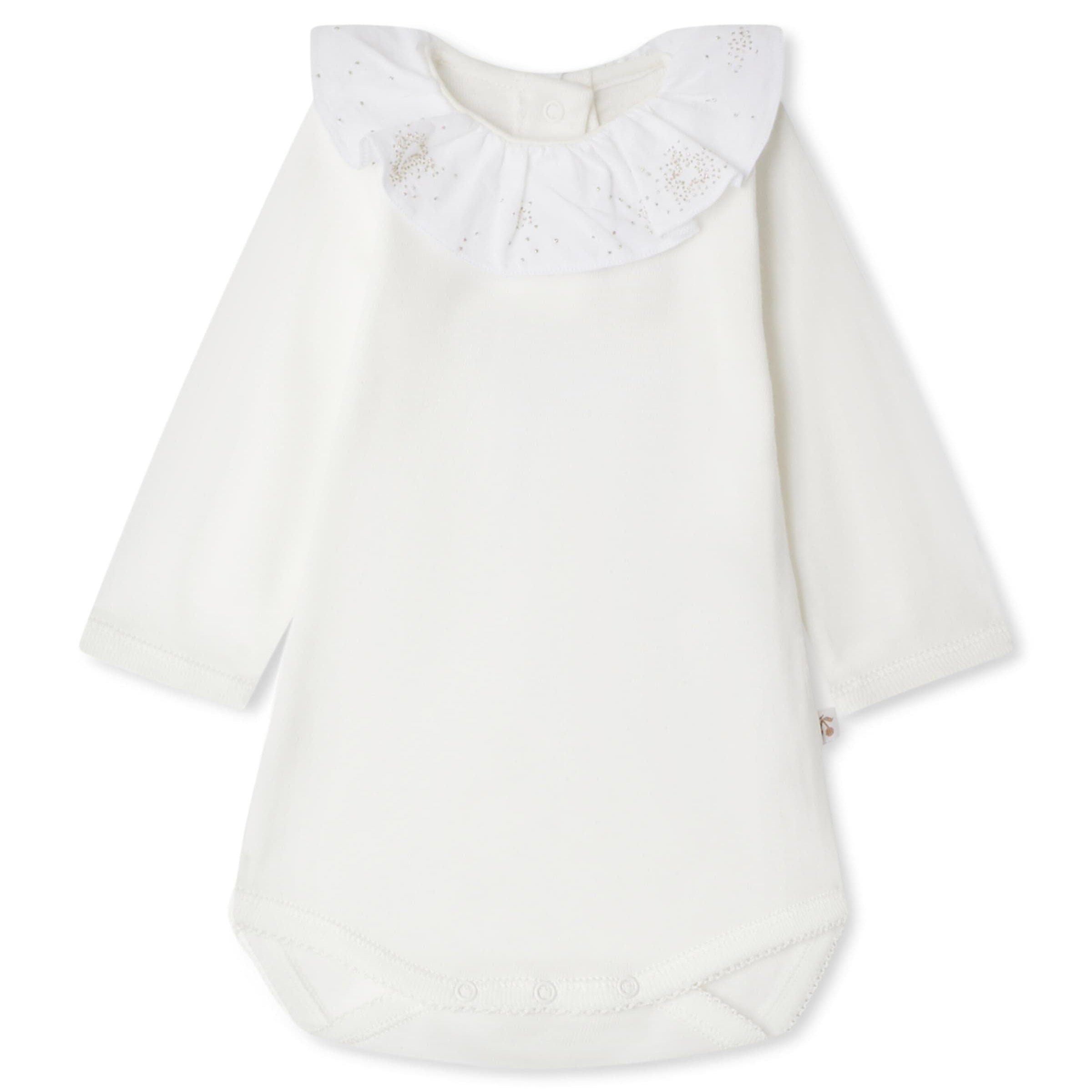 Organic Cotton Embroidered June Bodysuit (1-24 Months)