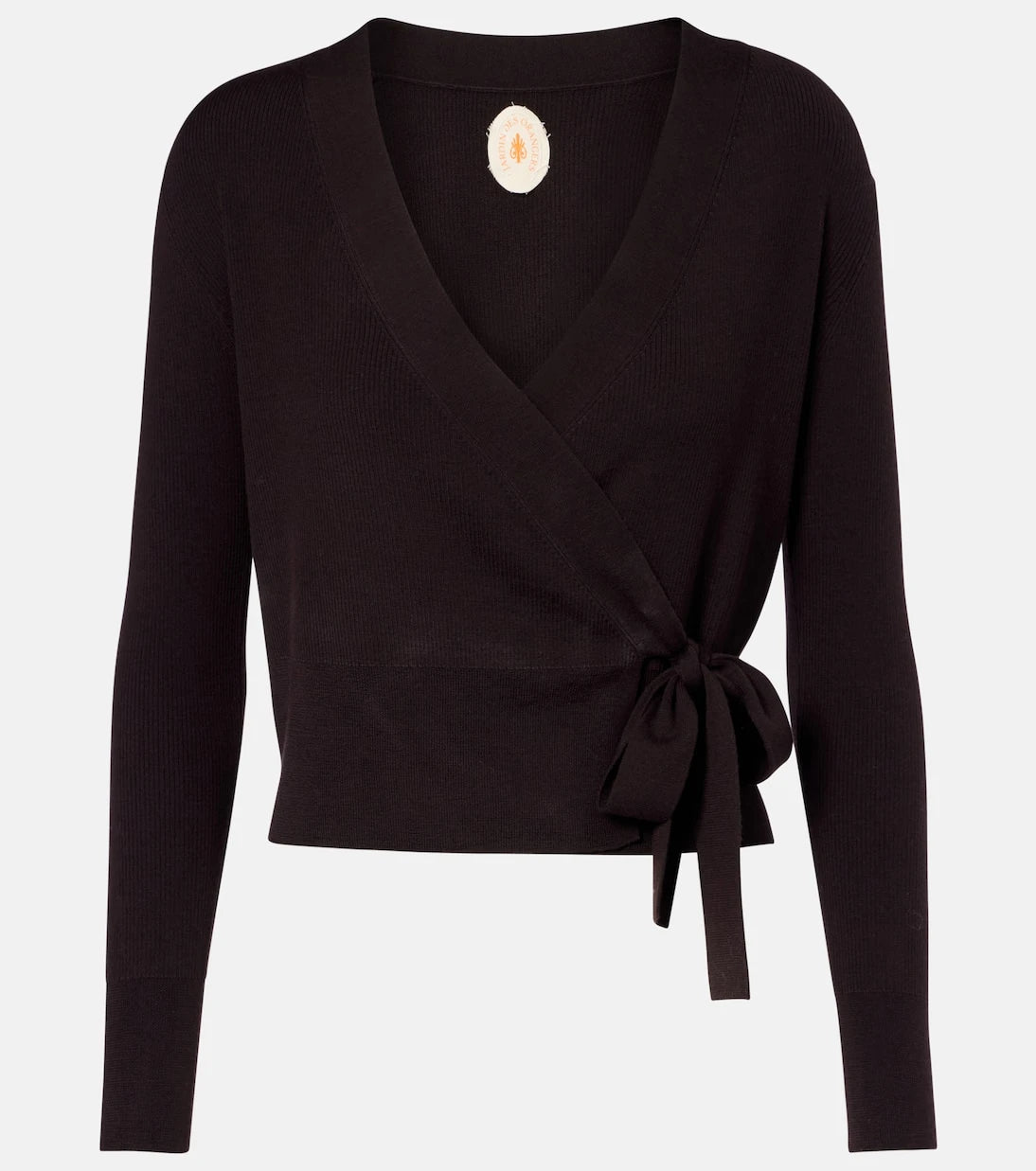 Jardin des Orangers - Virgin wool wrap cardigan