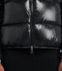 Moncler Black Down Padded Abbadia Jacket