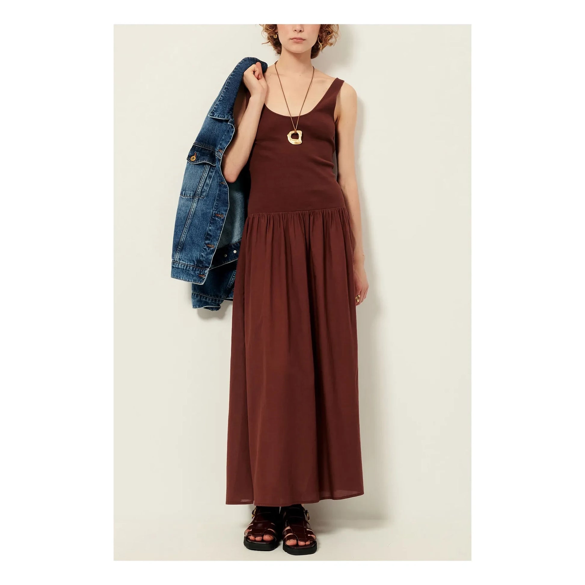Sessùn - Solao dress | Whiskey