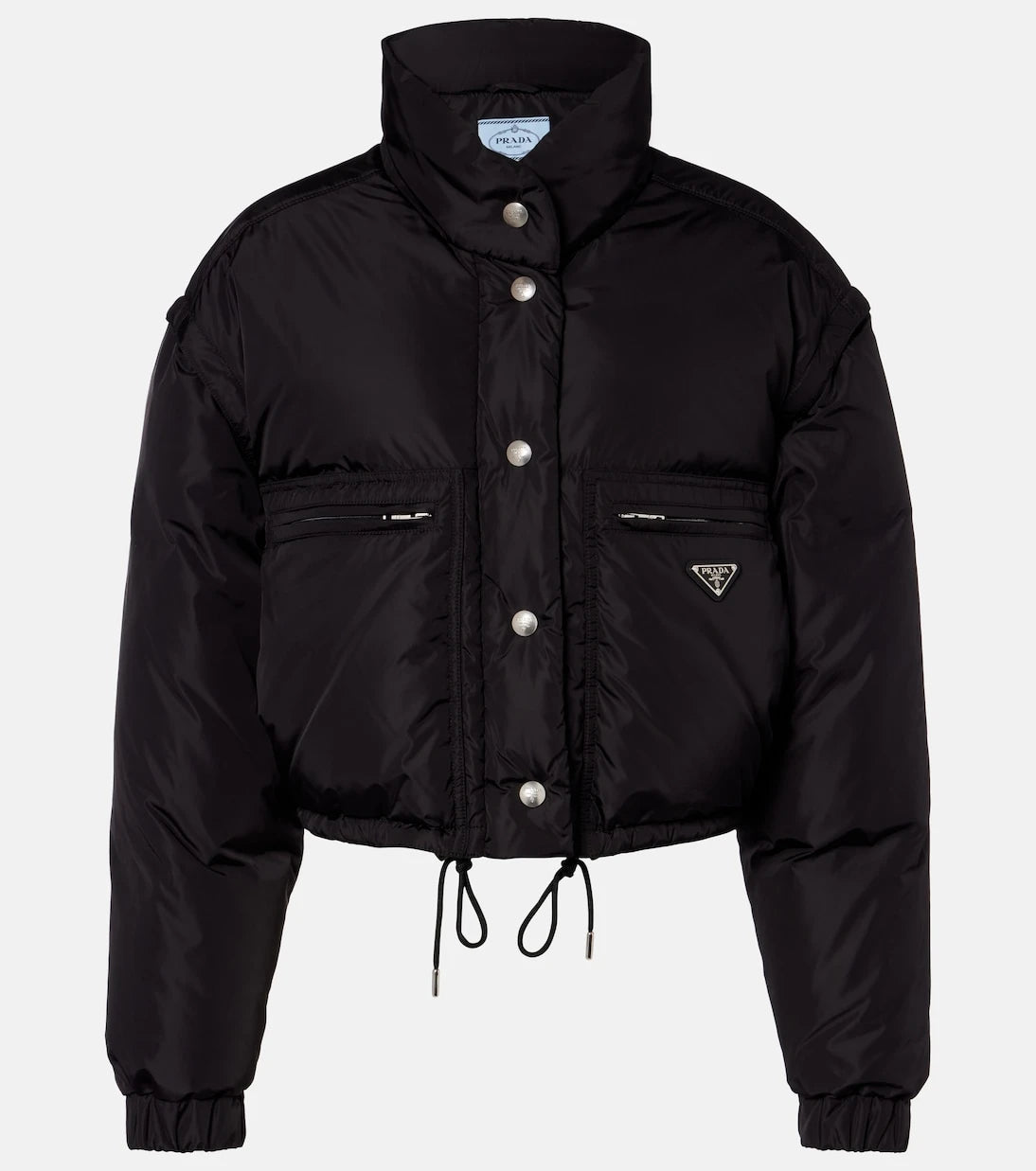 Prada - Re-Nylon cropped down jacket