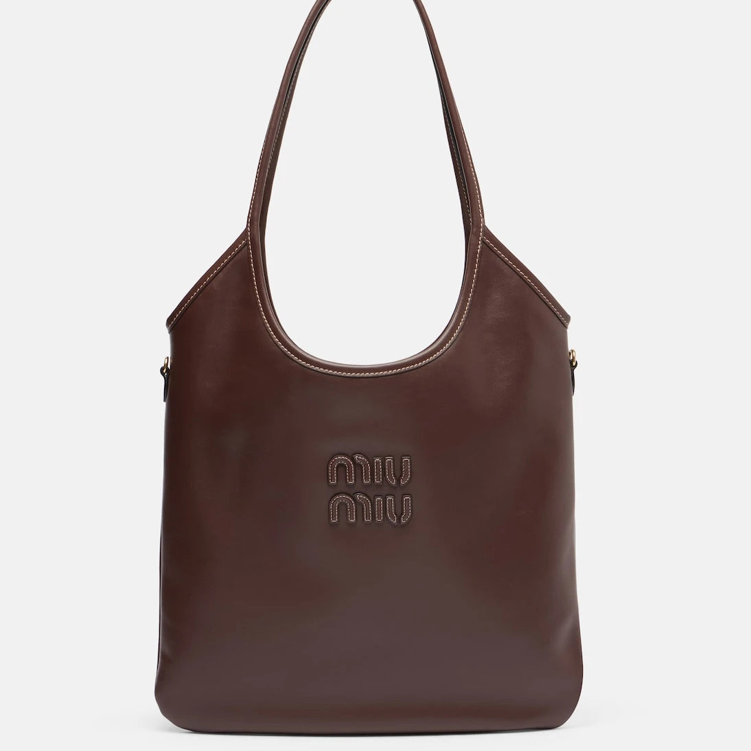 Miu Miu - Ivy Medium leather tote bag