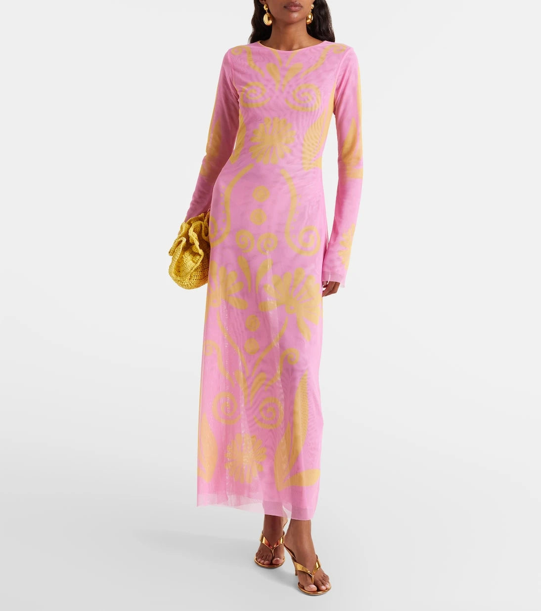 Cala de la Cruz - Tania printed maxi dress