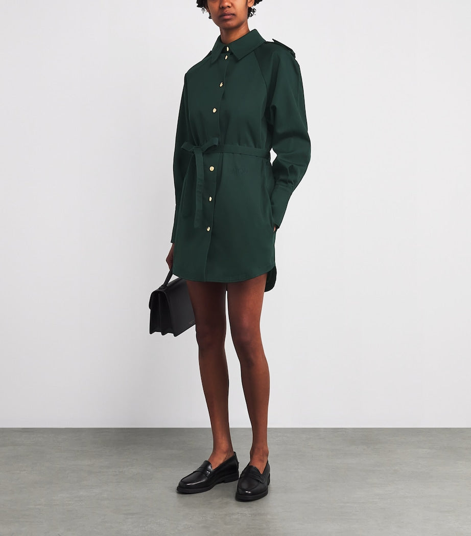 Patou Green Sailor Mini Dress