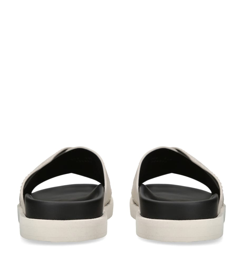 Crocodile Leather Panarea Slides