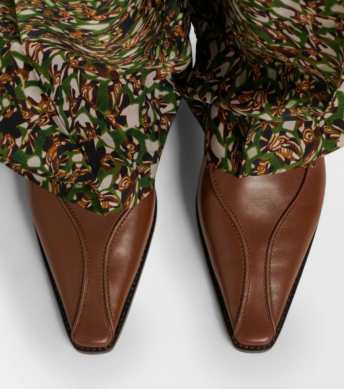 Manolo Blahnik - Cleofe leather loafers