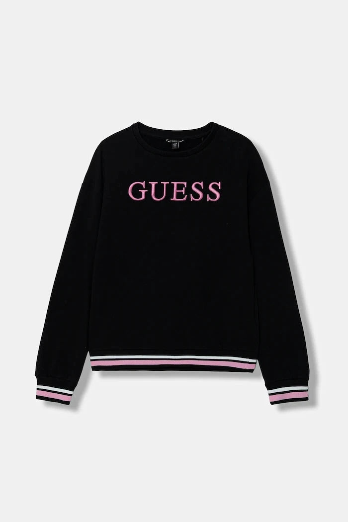 Детски памучен суичър Guess