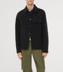 Burberry Black Wool Overshirt