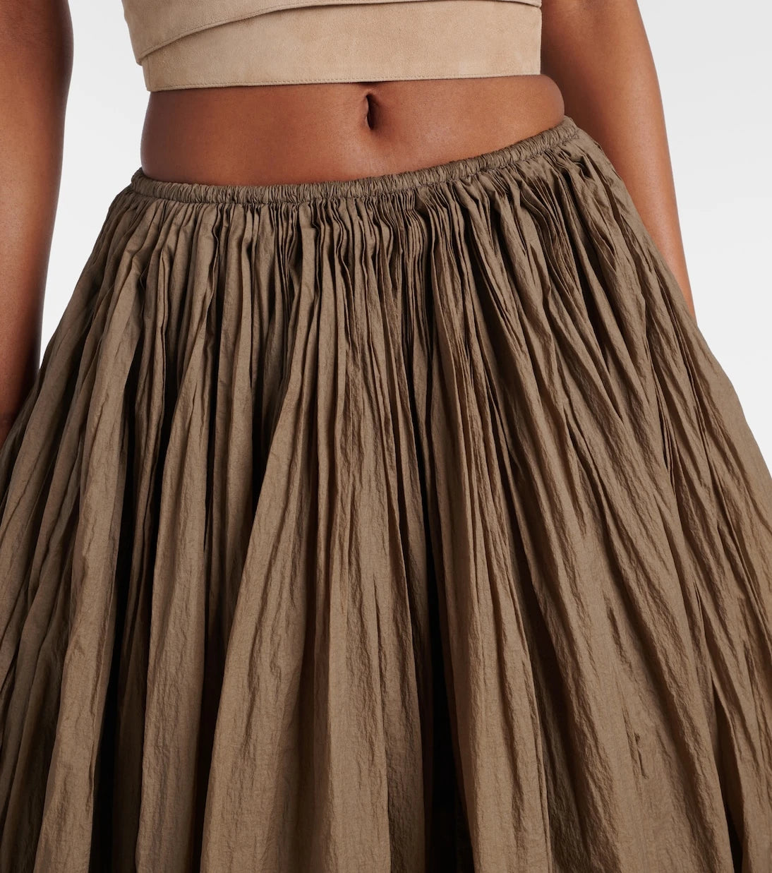 Alaïa - تنورة ماكسي منفوشة بقصة البالون