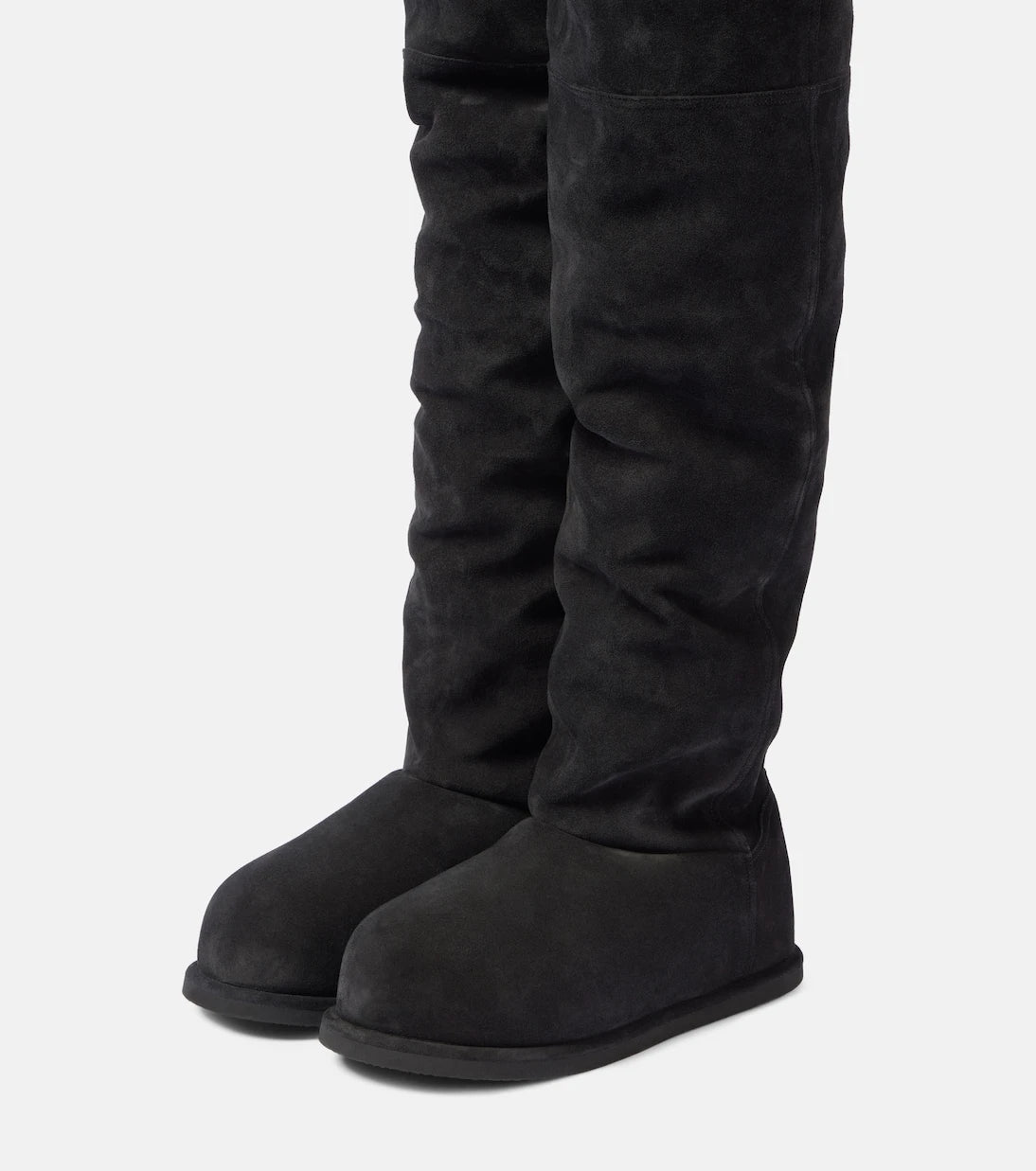 Amina Muaddi - Heidi 15 leather over-the-knee-boots