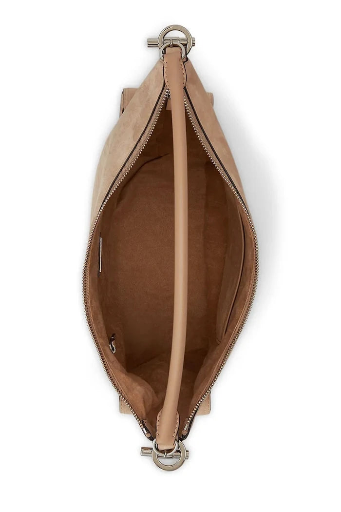Lauren Ralph Lauren süet kadın tote çanta