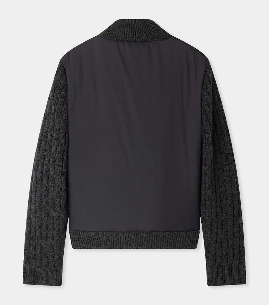 High-Neck Bomber Jacket (4-8 Years)