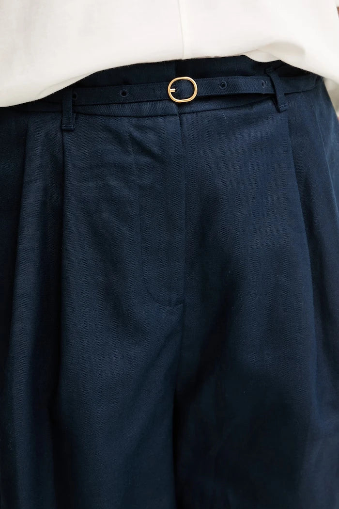 Tommy Hilfiger kadın keten şort