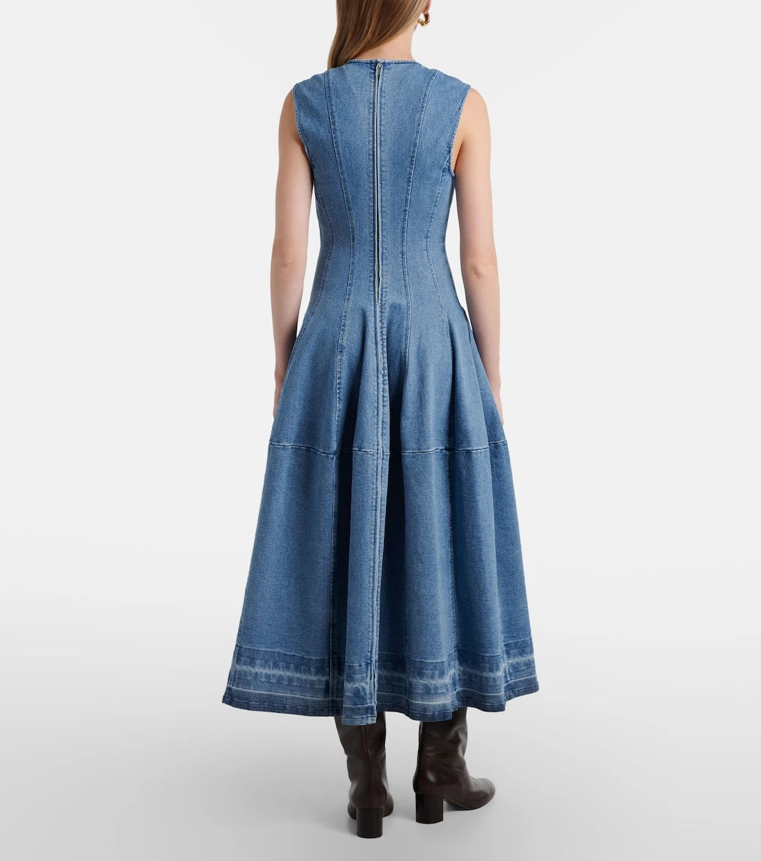 Simkhai - Bowen denim maxi dress
