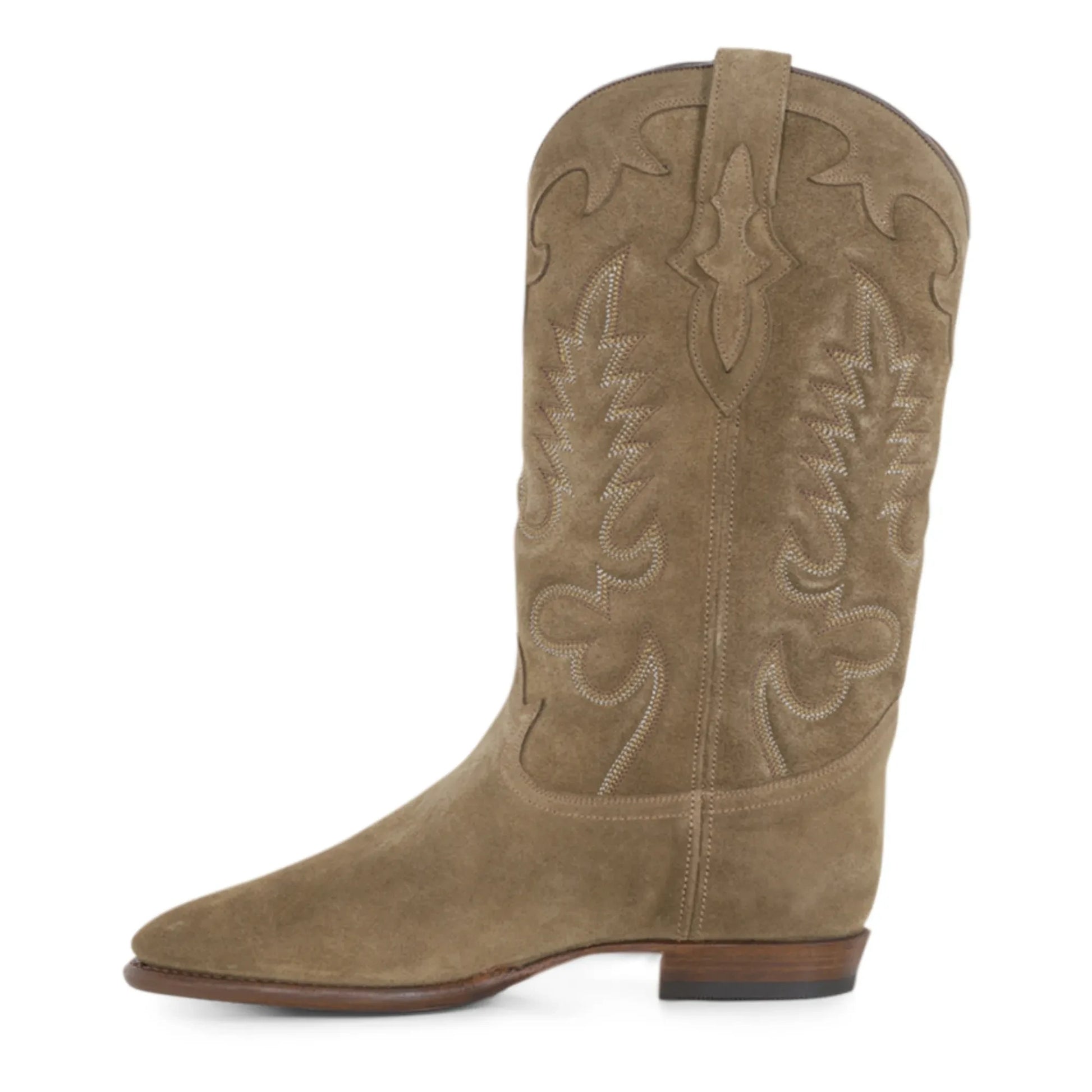 Shiloh Heritage - Midnight Suede Boots | Beige