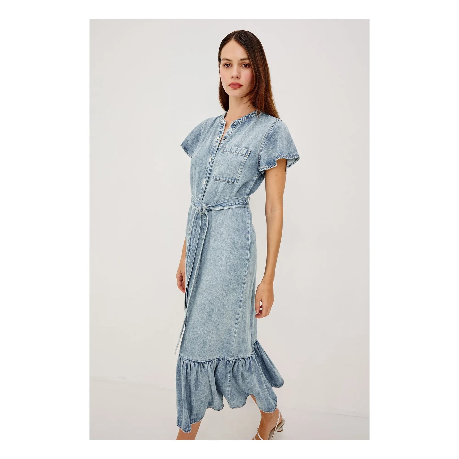 Rails - Kahlo dress | Denim blue