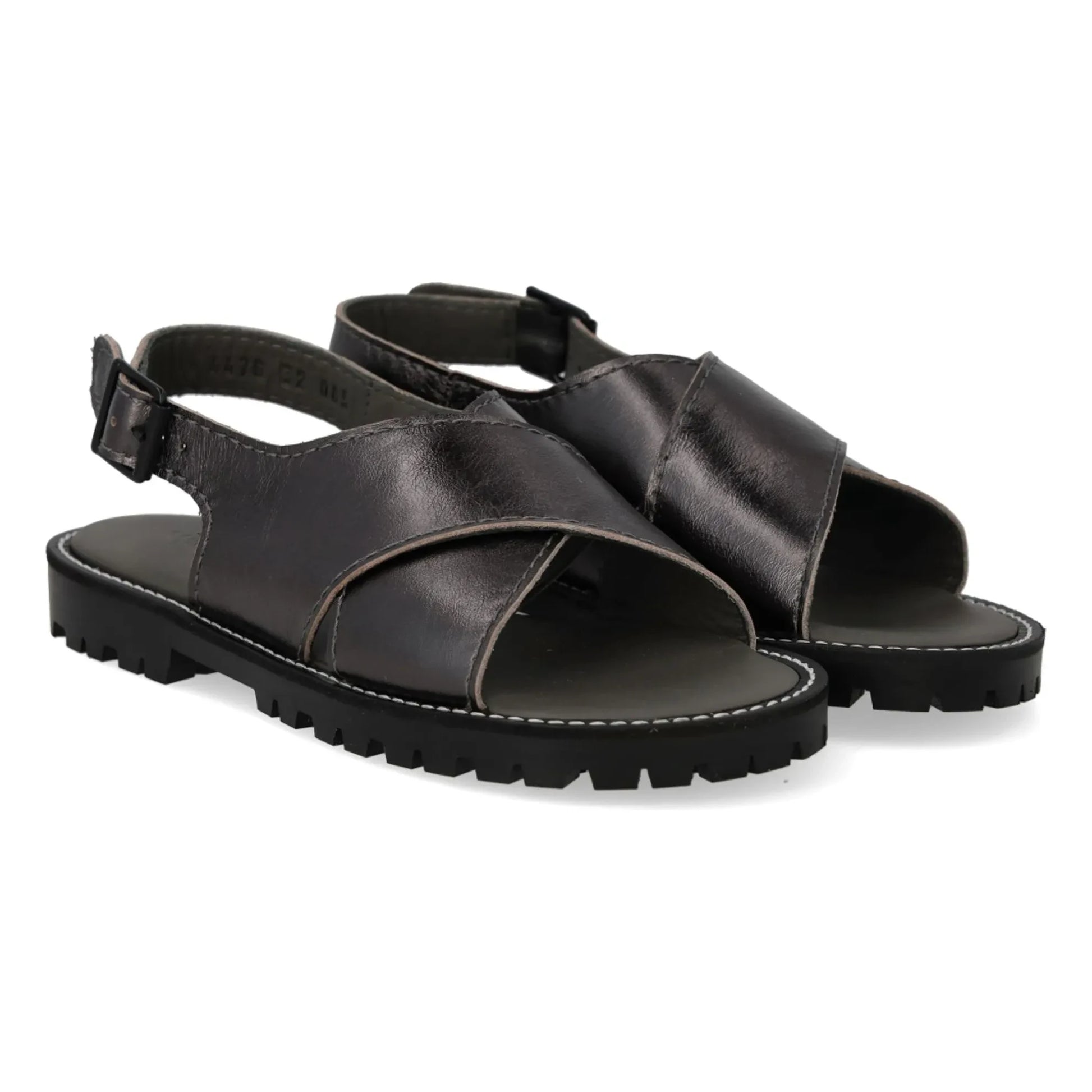 Angulus - Cross-over sandals | Black