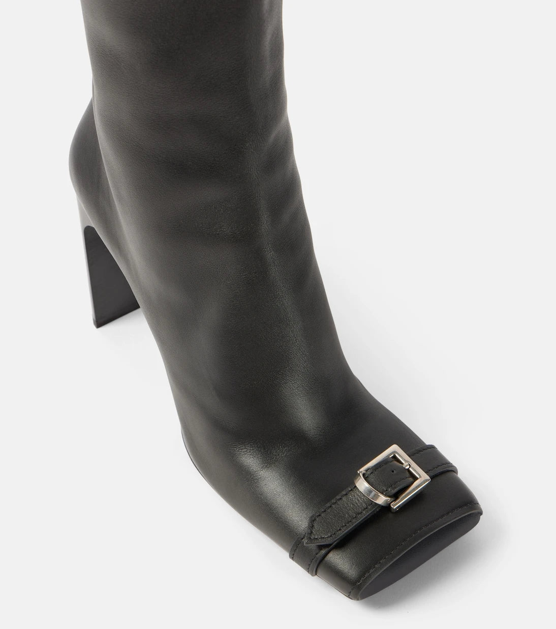 Balenciaga - Bel Air 100 leather knee-high boots