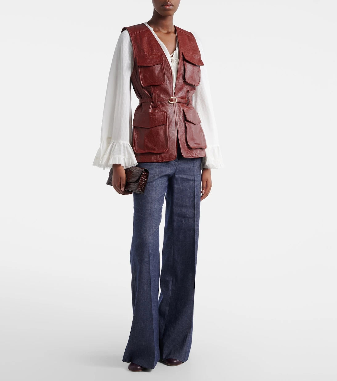 Dorothee Schumacher - Broken Shine leather vest