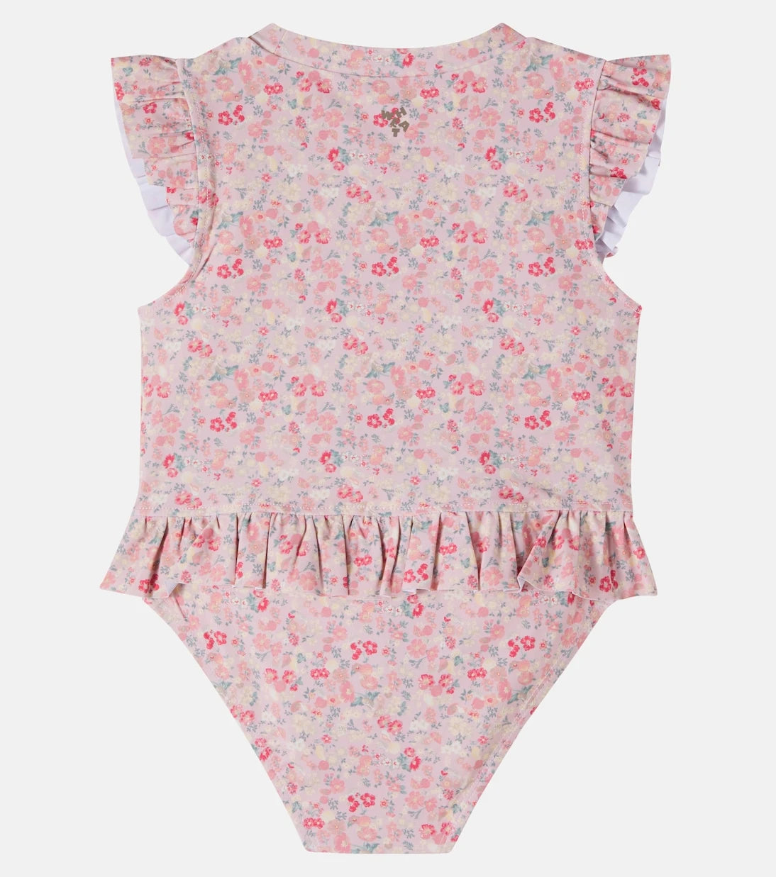 Wheat - Alma floral ruffled bikini