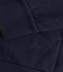 Brioni Blue Cotton-Blend Zip-Up Sweater