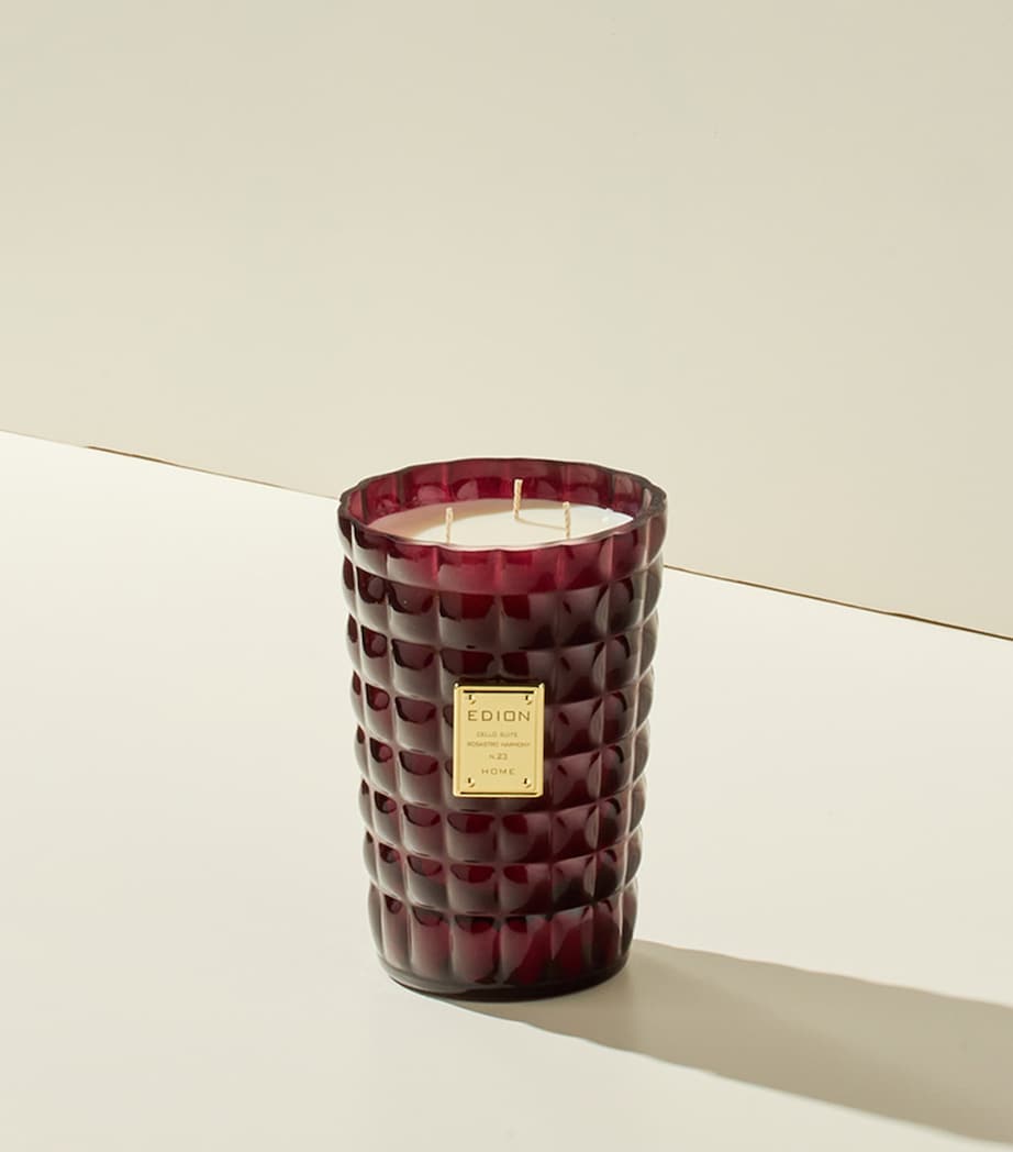 EDION Cello Suite No.23 Rosastro Harmony Candle (500g)