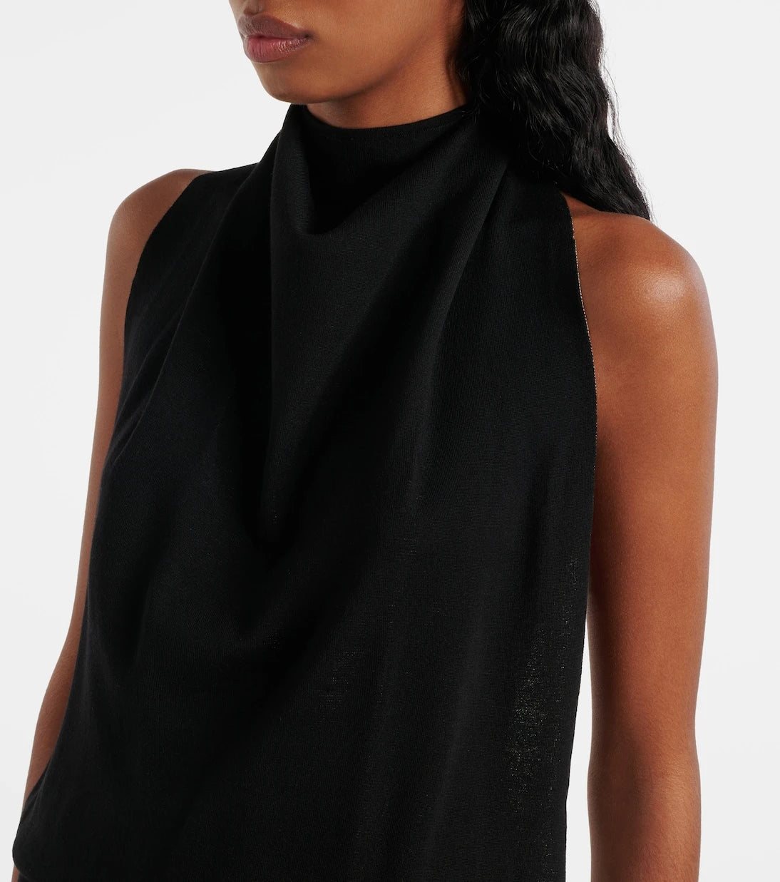 Alaïa - Pencere Detaylı midi elbise
