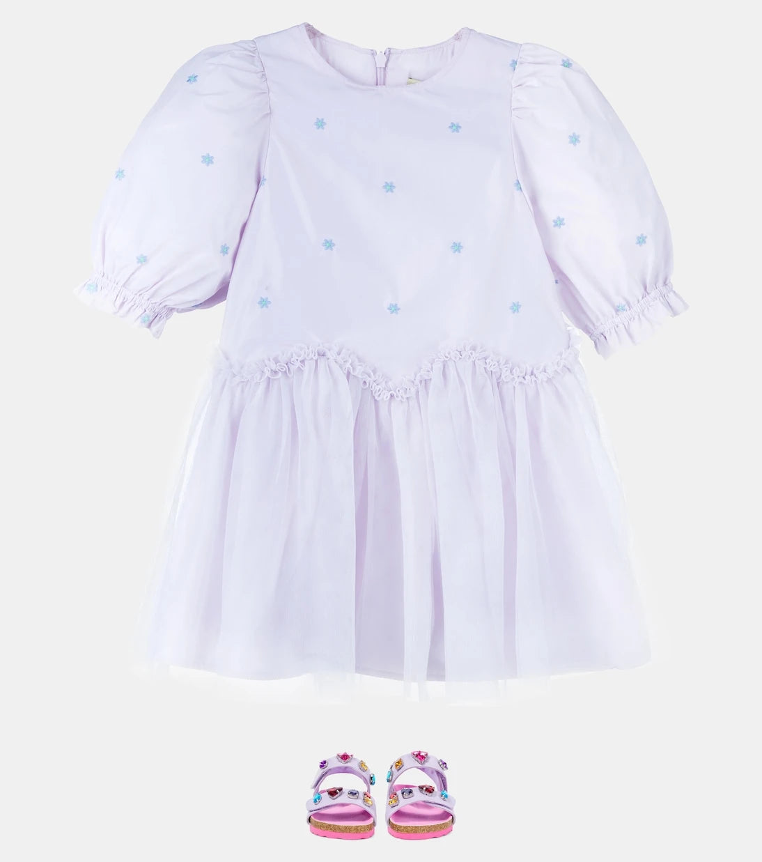 Stella McCartney Kids - Embroidered dress