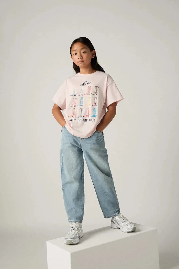Детски дънки Levi's BAGGY BARREL