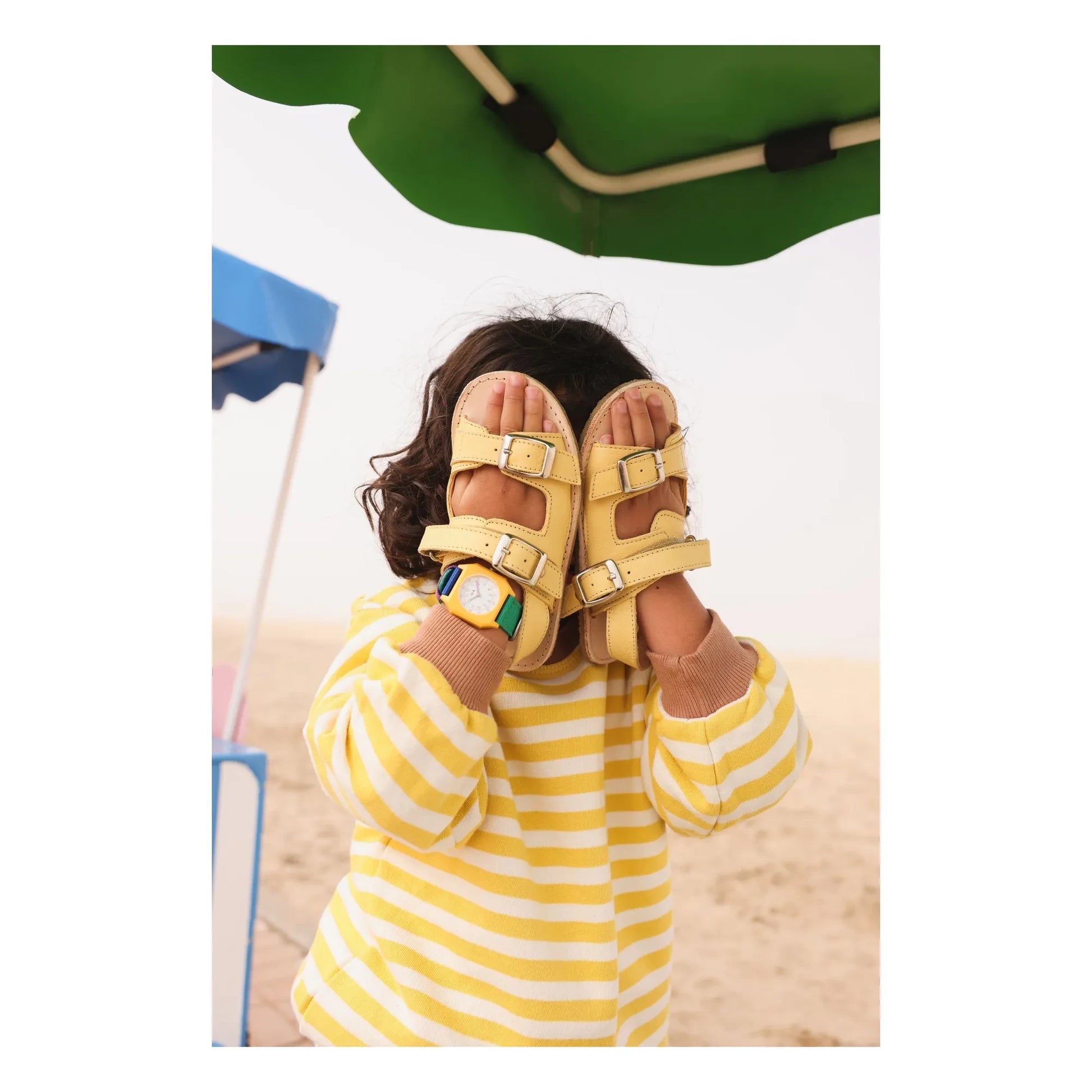 Lazare - Gisèle sandals | Pale yellow