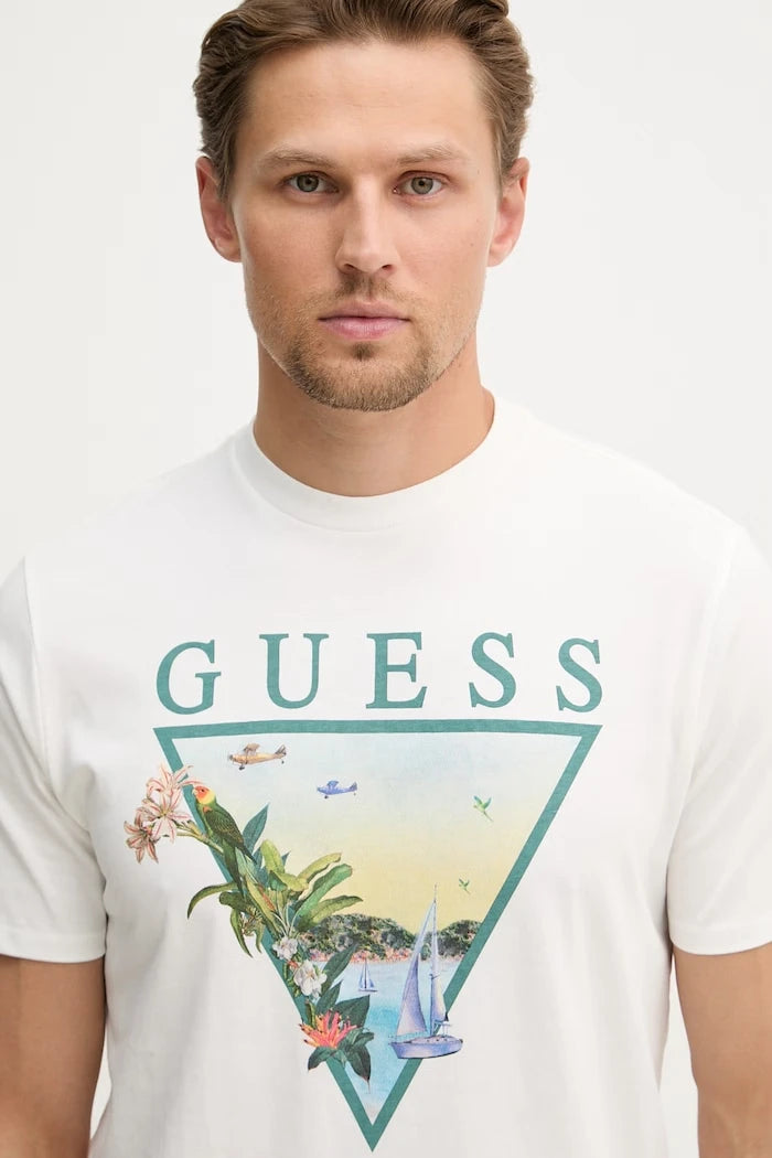 Guess тениска мъжка от памук