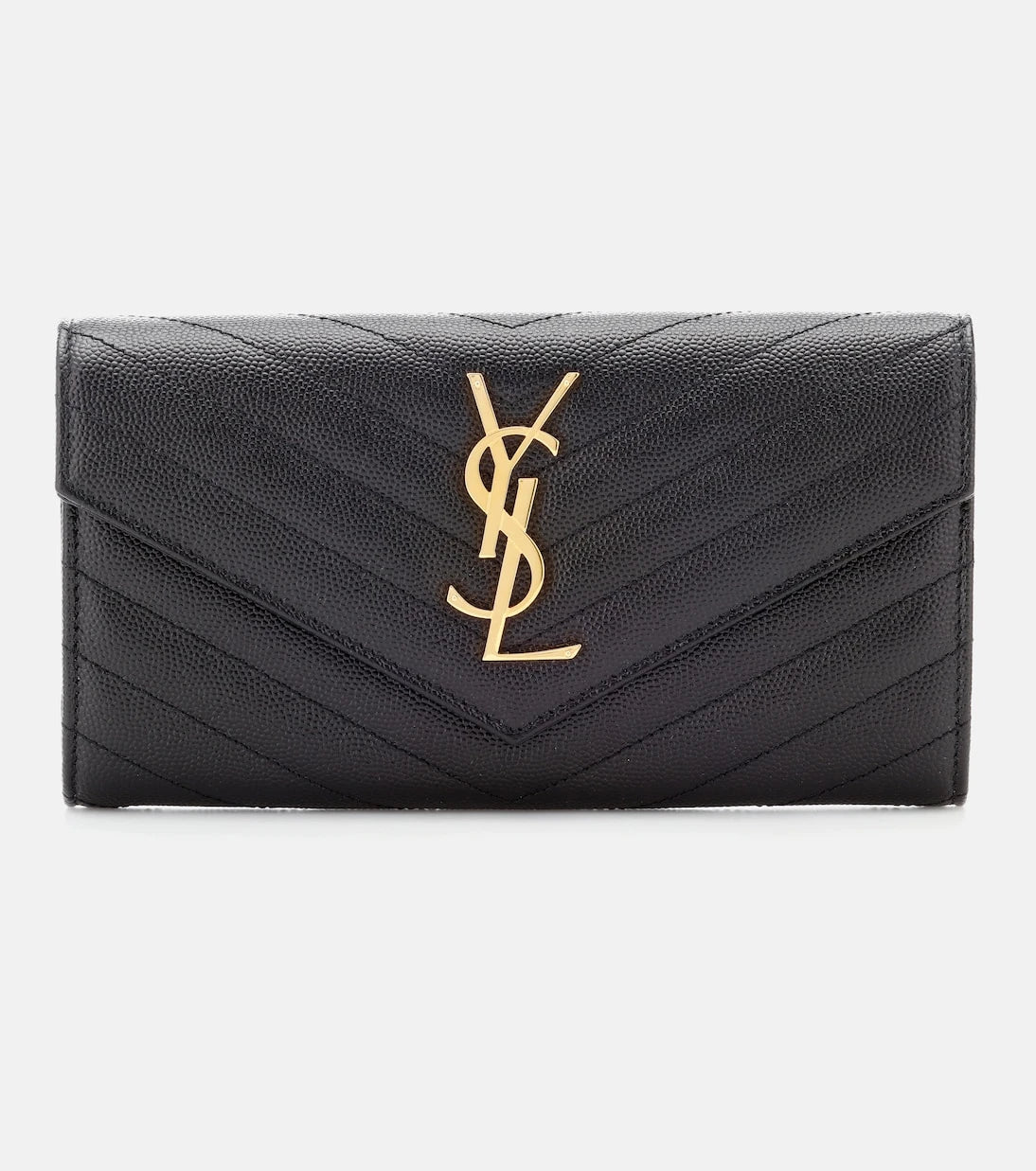 Saint Laurent - Monogram Large leather wallet