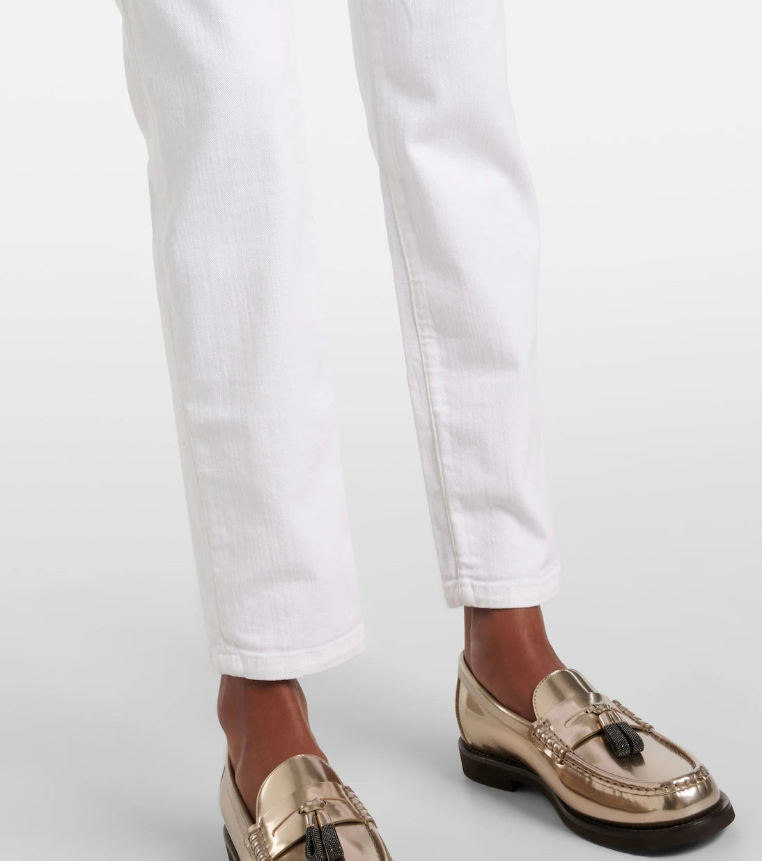Brunello Cucinelli - Mid-rise slim jeans
