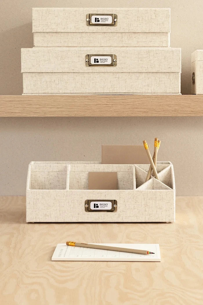 Bigso Box of Sweden Elisa Büro Organizer 33 x 12,5 x 12,5 cm