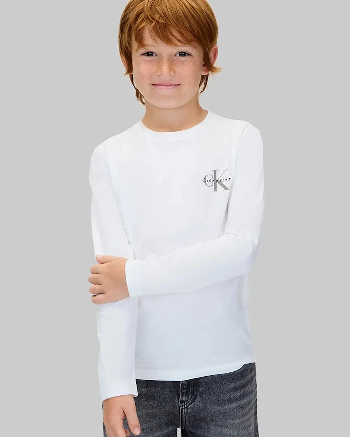 Calvin Klein Jeans Uzun Kollu Çocuk Bluz