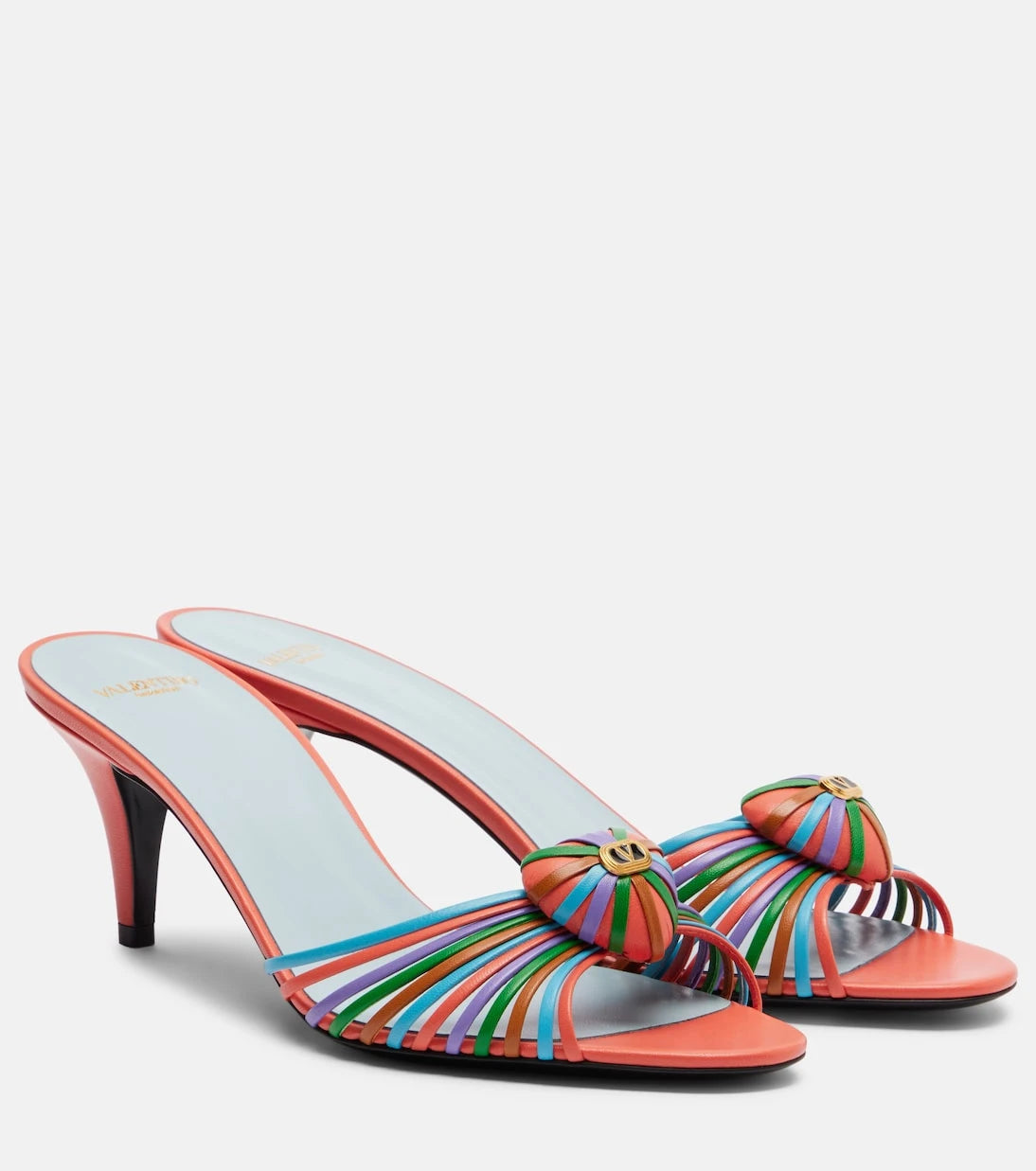 Valentino Garavani - Royal 65 leather mules