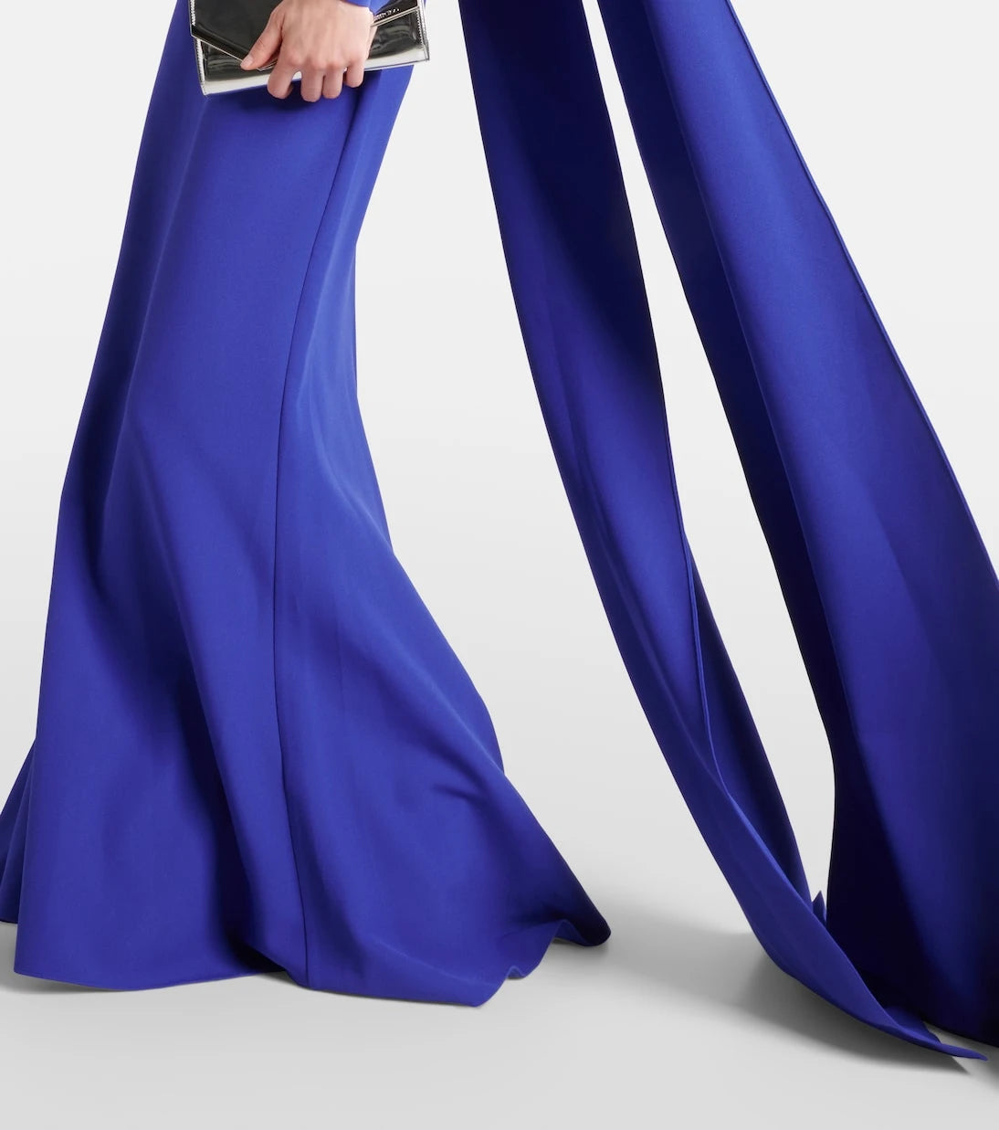 Safiyaa - Ginevra embellished caped gown