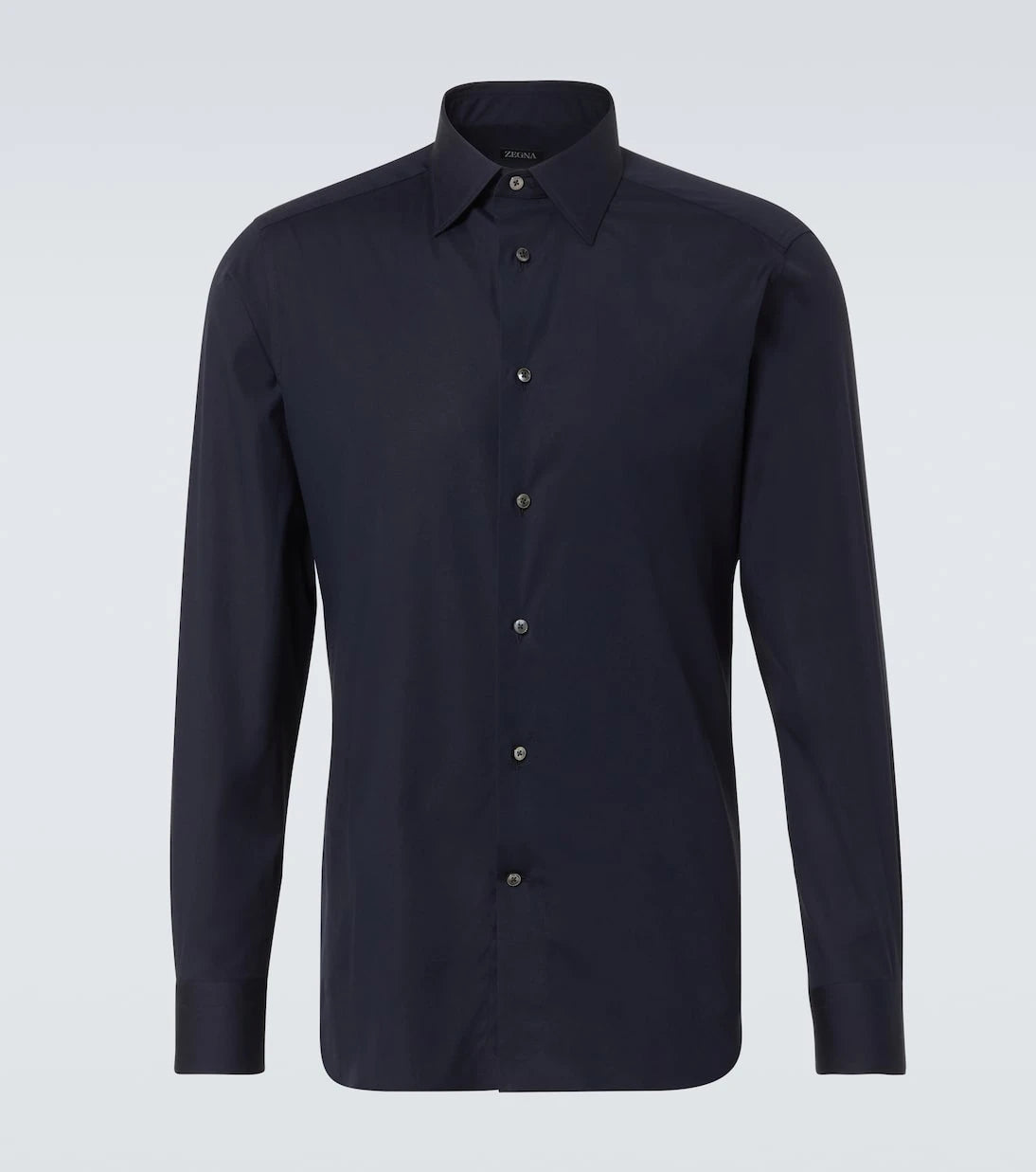 Zegna - قميص من مزيج القطن