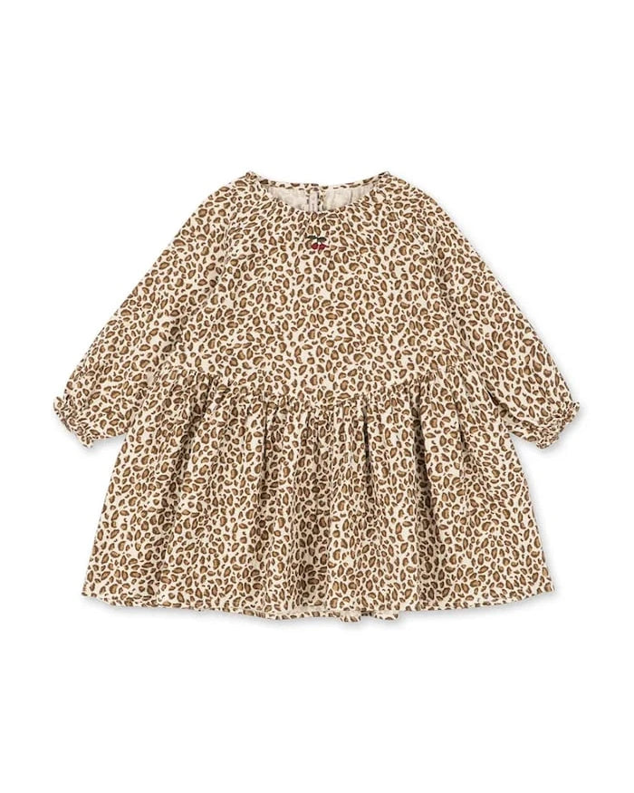 Konges Sløjd COCO DRESS GOTS Çocuk Pamuk Elbise