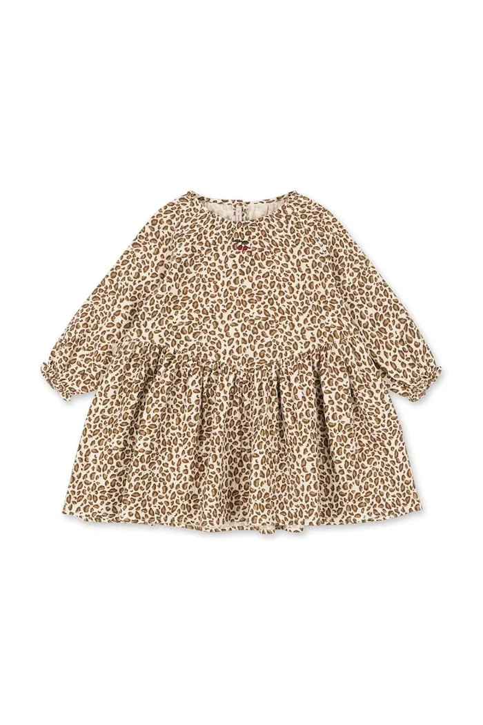 Детска памучна рокля Konges Sløjd COCO DRESS GOTS
