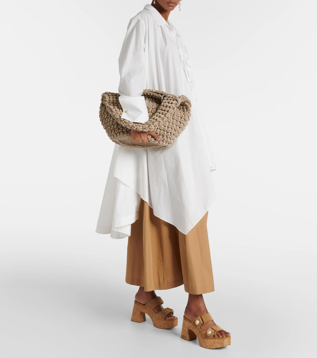 Jimmy Choo - Fayence 95 suede platform mules