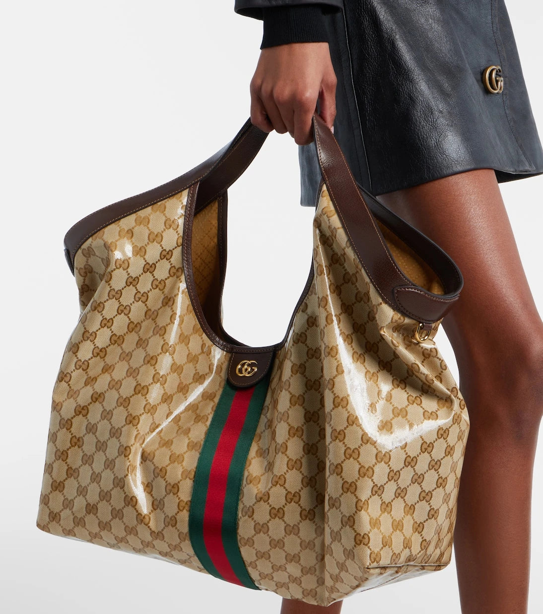 Gucci - حقيبة توت كبيرة Gucci Giglio GG