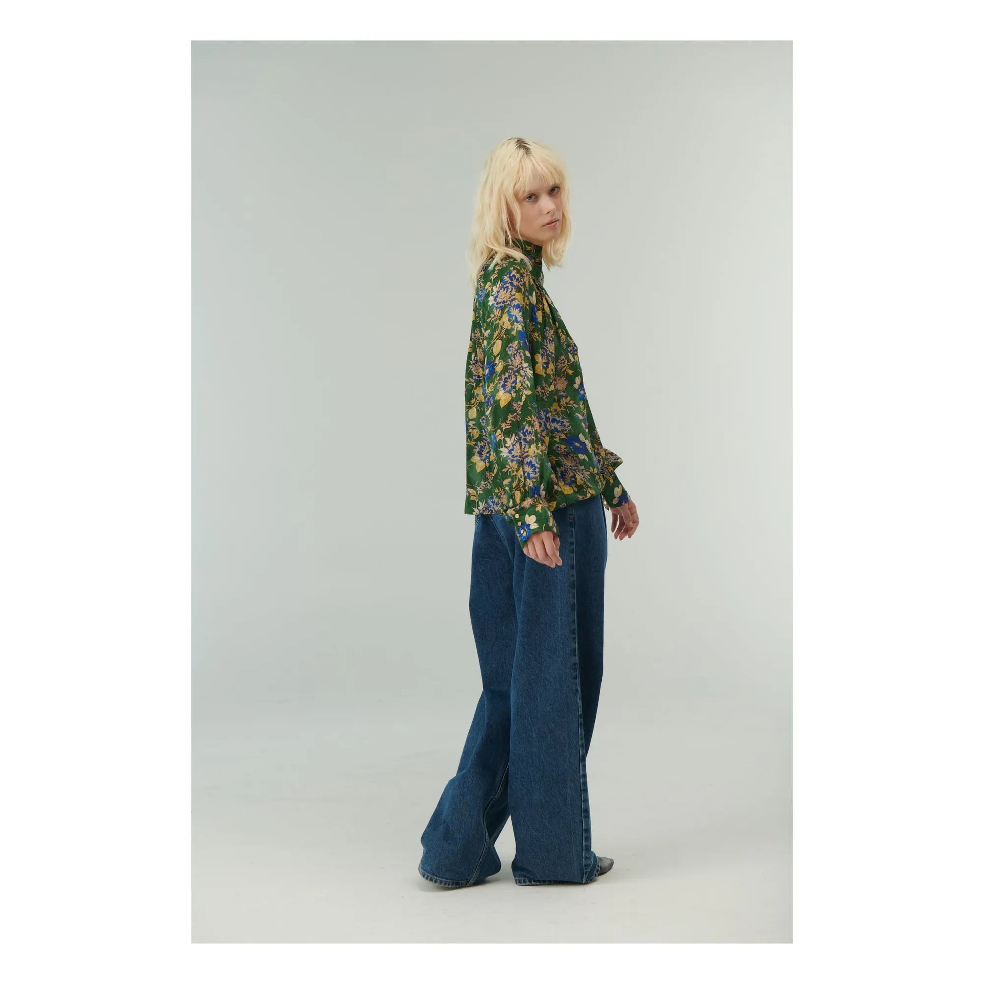 BELLEPIECE - Jean Large | Blue