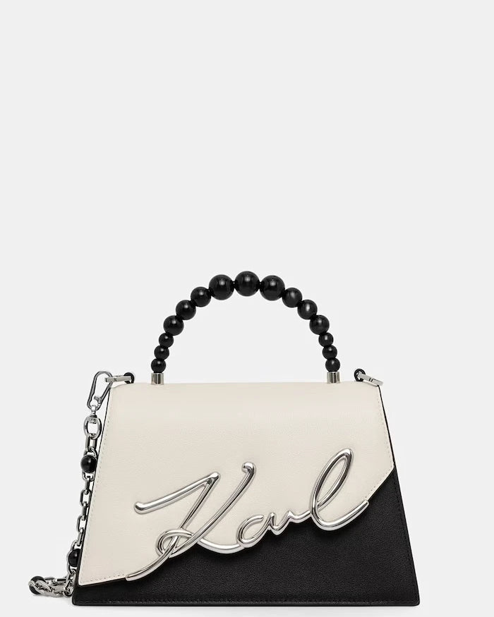Karl Lagerfeld kadın deri crossbody çanta K/SIGNATURE