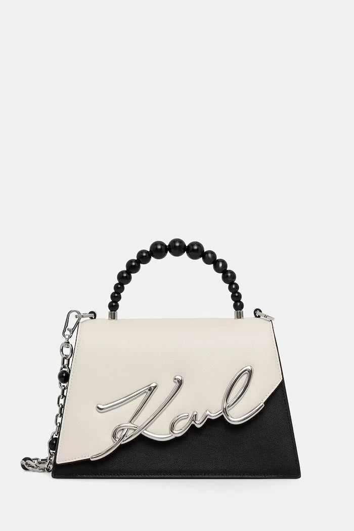 Karl Lagerfeld kadın deri crossbody çanta K/SIGNATURE