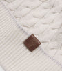 Cashmere Cable-Knit Beanie